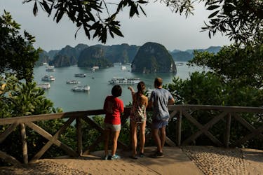 Visita guiada de día completo a la bahía de Halong desde Hanói